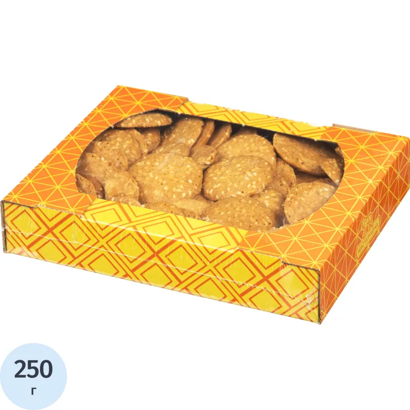 Печенье Вкусняшки (кунжут), 250г, 849238К