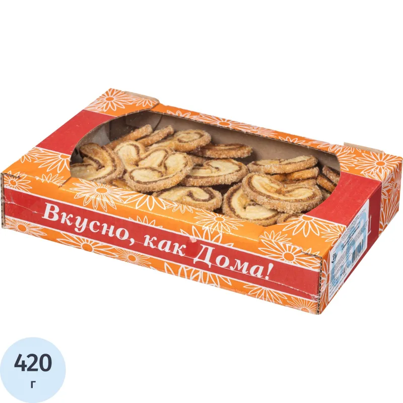 Печенье Невские Валентинки, карамель, 420г, 849303К