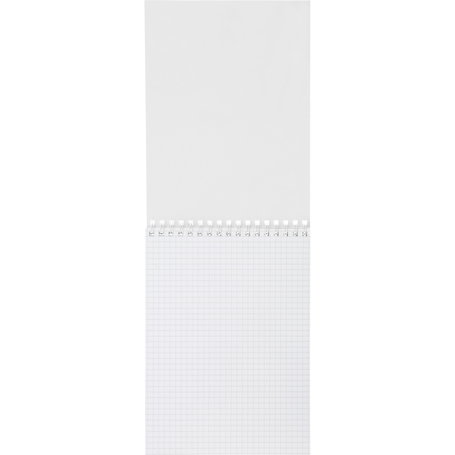 Бизнес-тетрадь А5 80л Attache Градиент Малиновый клетка, 65г, греб, УФ-лак