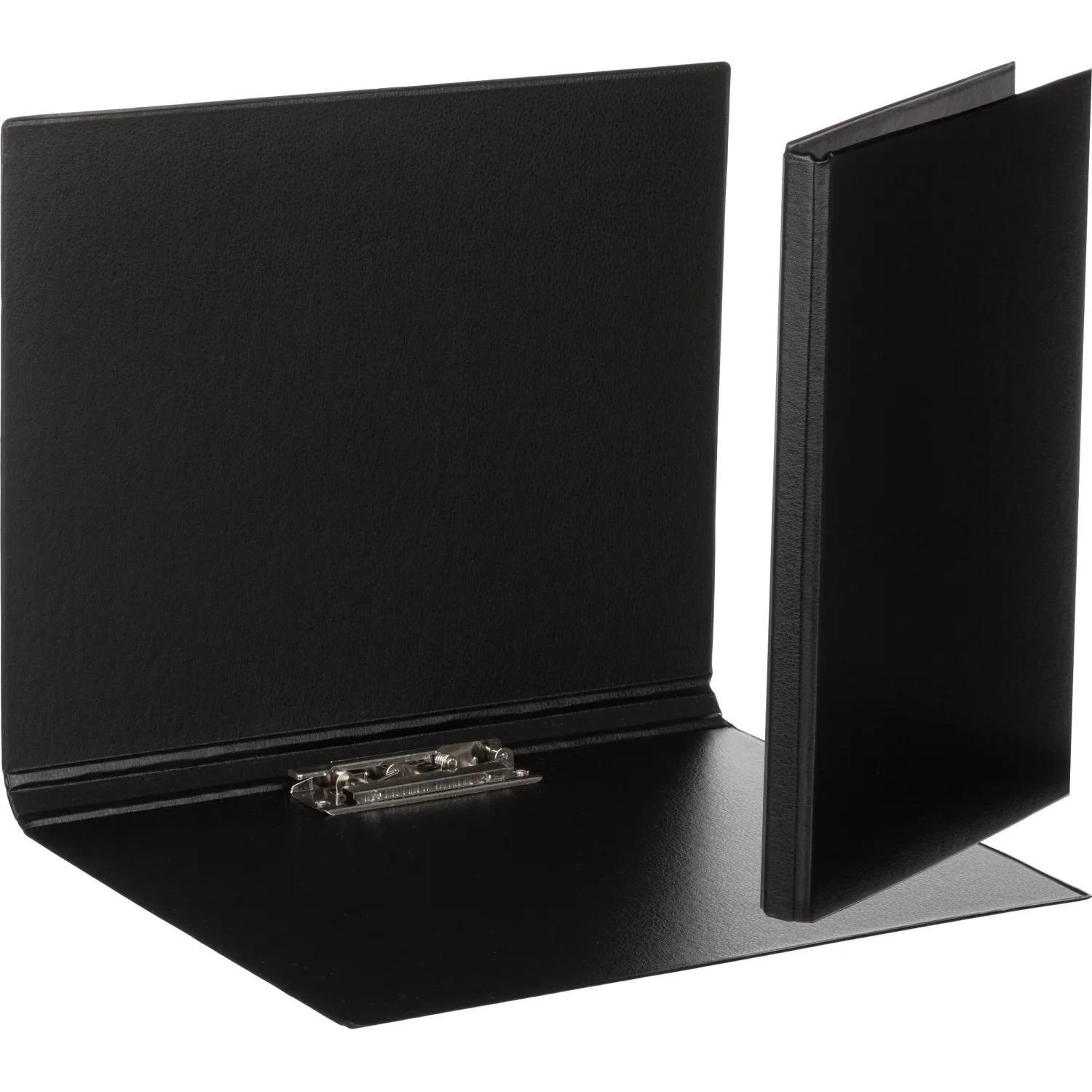 Папка с зажимом  черная Дания-Россия