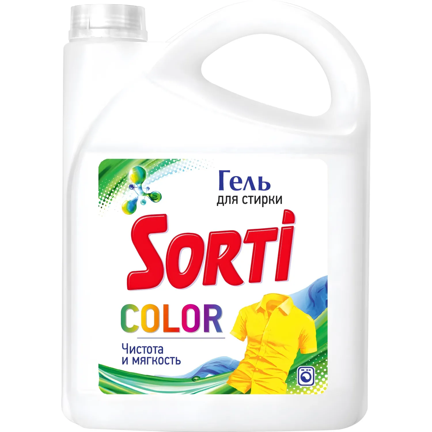 Гель для стирки Sorti Color 4800гр, 1621302К