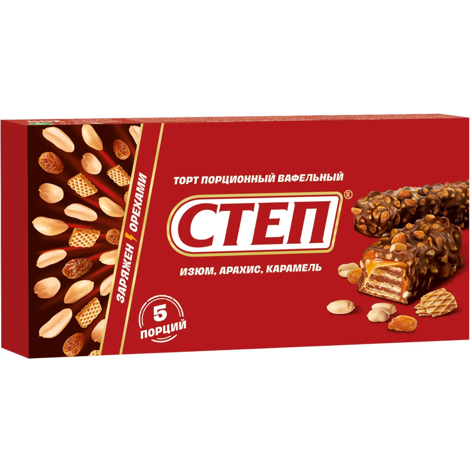 Торт вафельный СТЕП MIX 200гр
