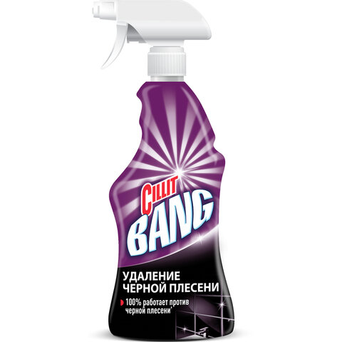 Чистящее средство 750 мл CILLIT BANG "Удаление черной плесени", для ванной и кухни, распылитель, 3032923