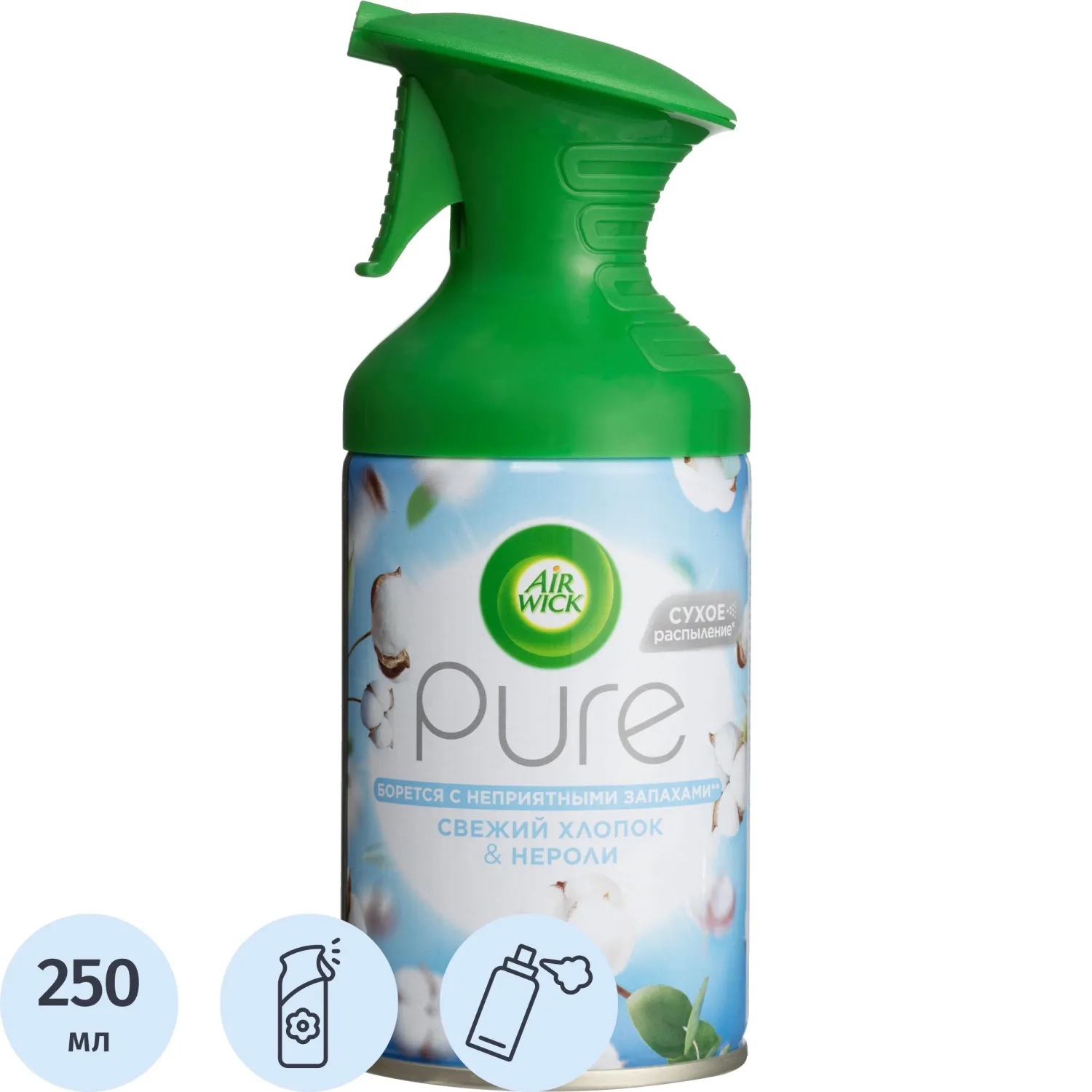 Освежитель воздуха Air Wick Pure в аэр уп Гармония ед с прир СвежхлопНероли, 2372021К