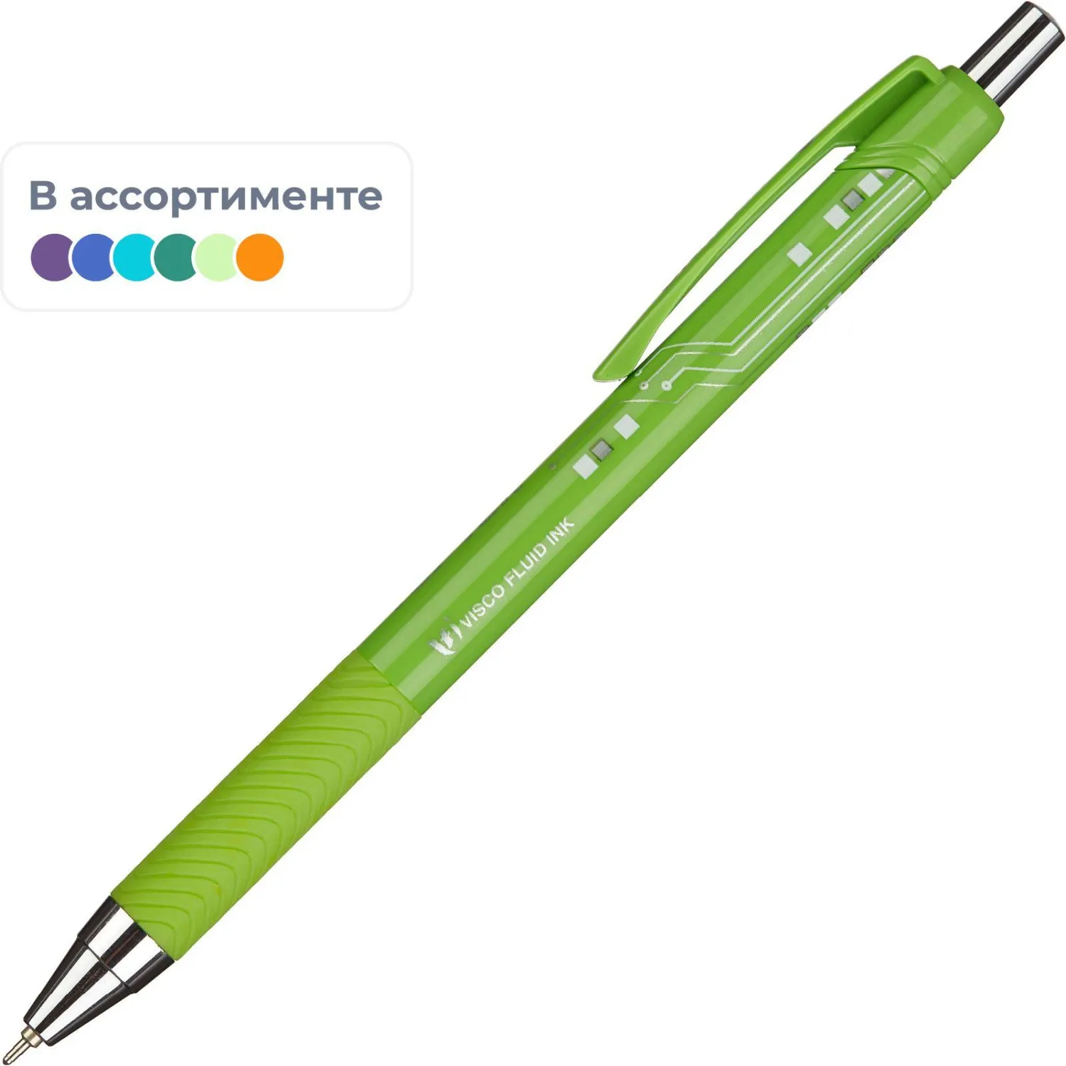 Ручка шариковая автомат. Unomax/Unimax TOPTEK Fashion 0,5,син,мас,ман, 971871К