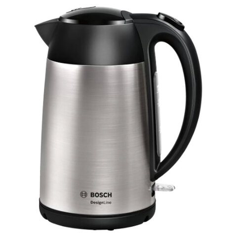 Чайник Bosch TWK 2M164, 1,7л, 2400Вт, закрытый нагревательный элемент, пластик, красный