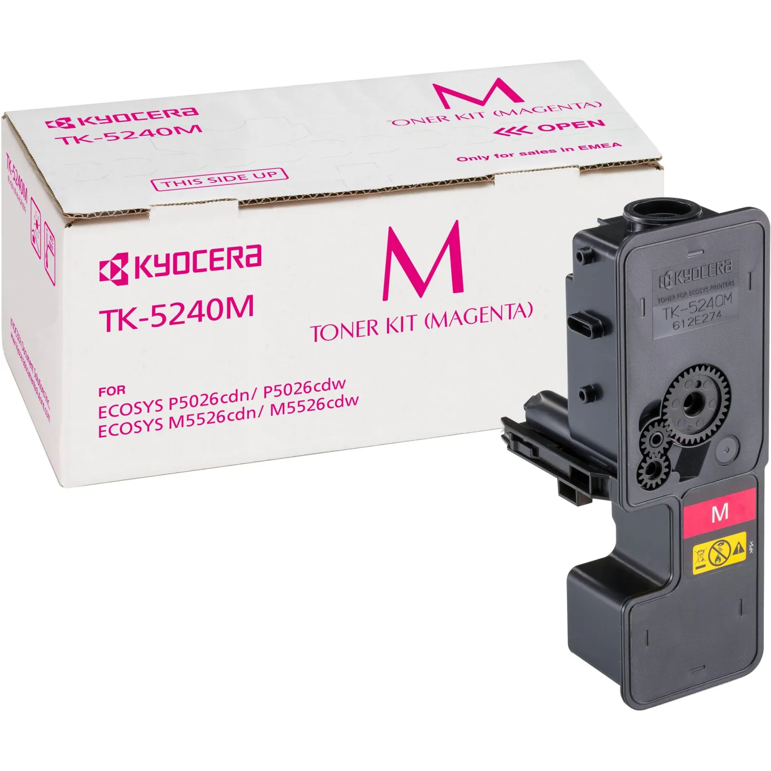 Тонер-картридж Kyocera TK-5240M пурп. для ECOSYS M5526