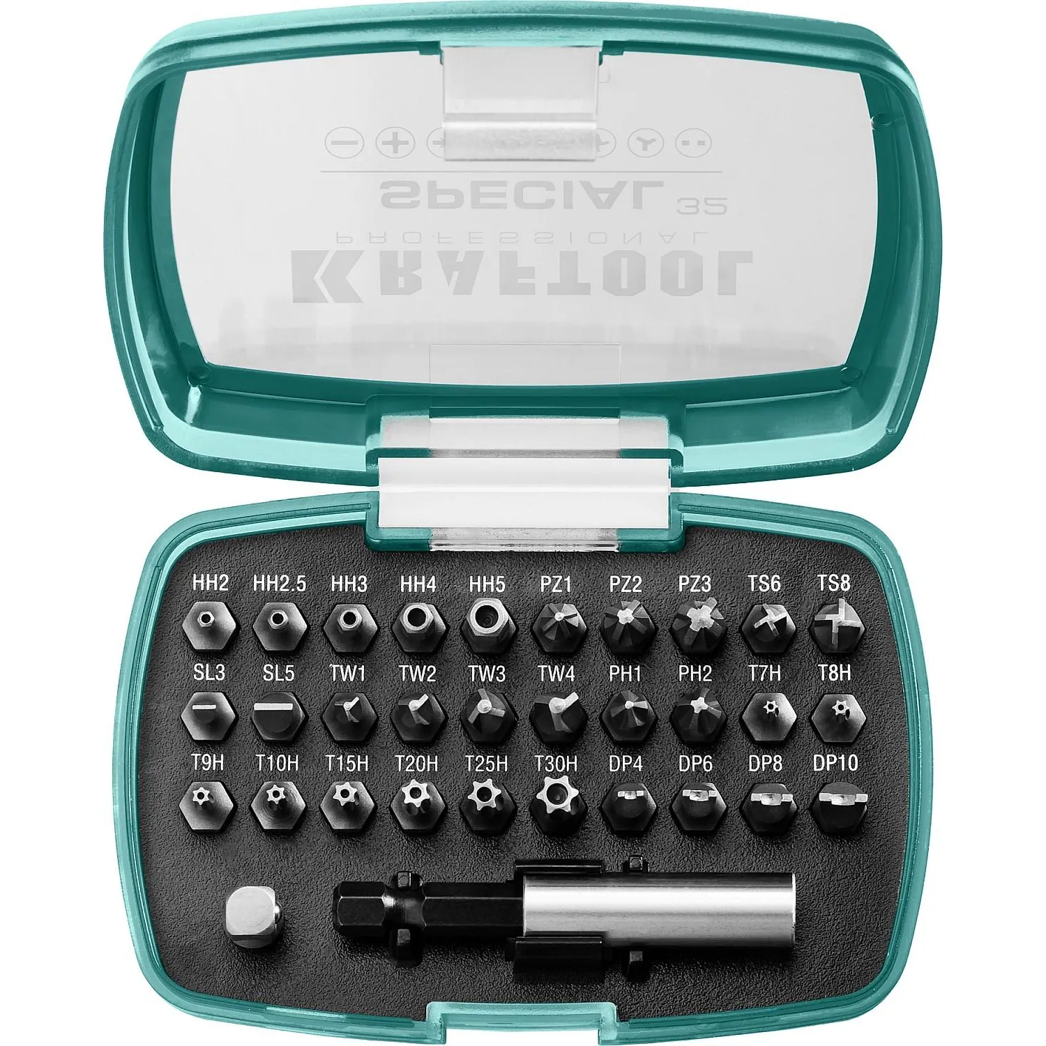 Набор бит специальных KRAFTOOL  SPECIAL-32 предмета, Cr-Mo (2610-H32)