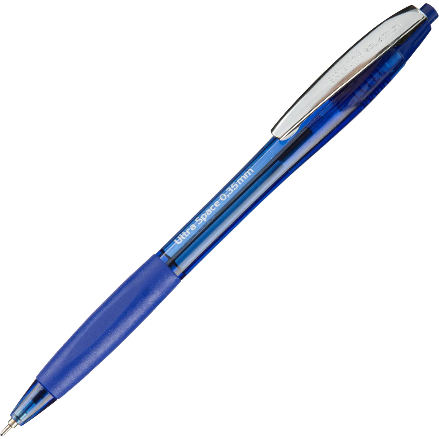Ручка шариковая автомат. Attache Selection UltraSpace д.ш.0,7мм,син,масл, 1764603К