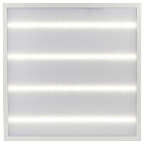 Светильник светодиодный с драйвером АРМСТРОНГ ЭРА 4000 К, 595x595x19, 36 Вт, матовый, SPO-6-36-4K-M, Б0039319