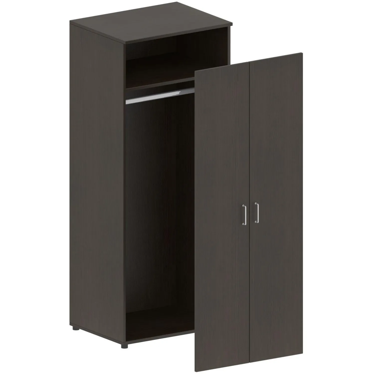 Гардероб 1L5_A Референт Р.Ш-7 глубокий 798х610х1960, Венге