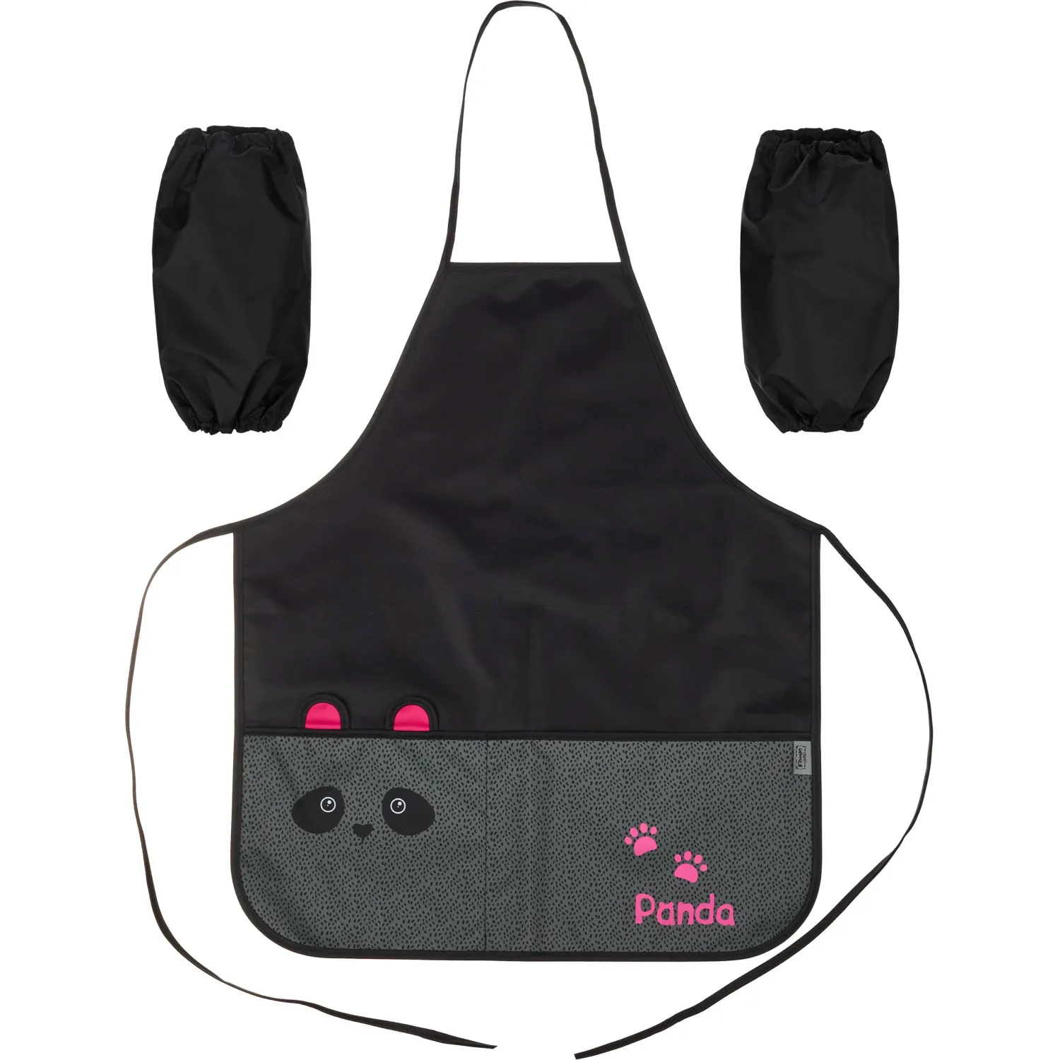 Фартук для труда Комус Класс Panda, ФН 41-1, 2 кармана