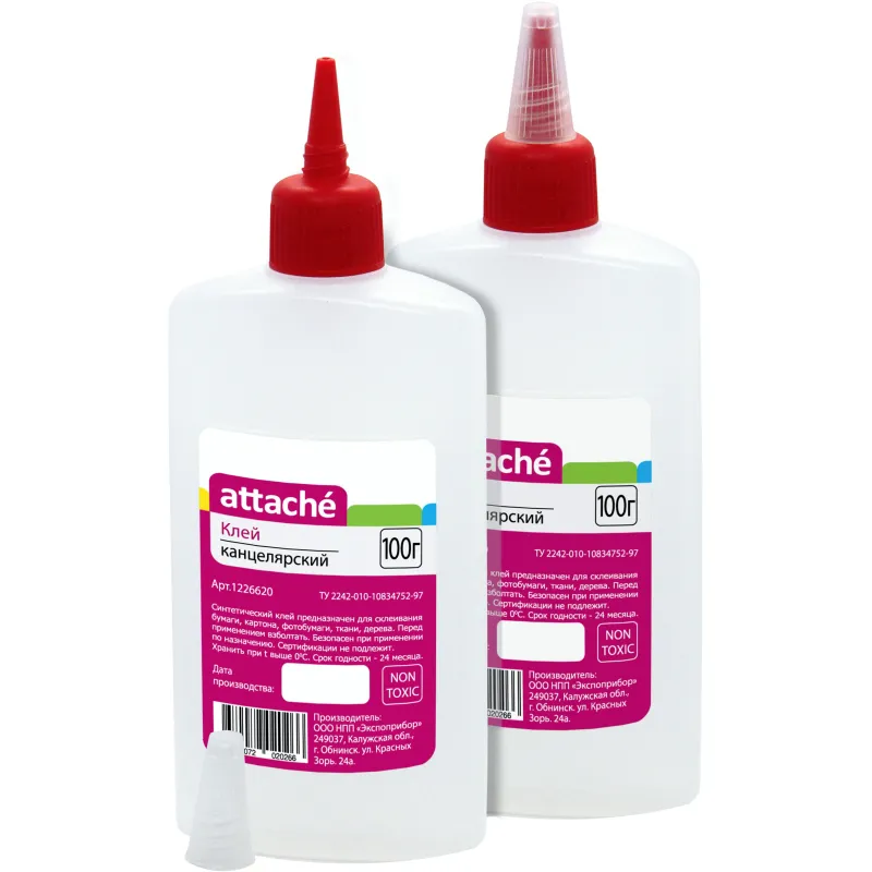 Клей канцелярский синтетический Attache 100 мл