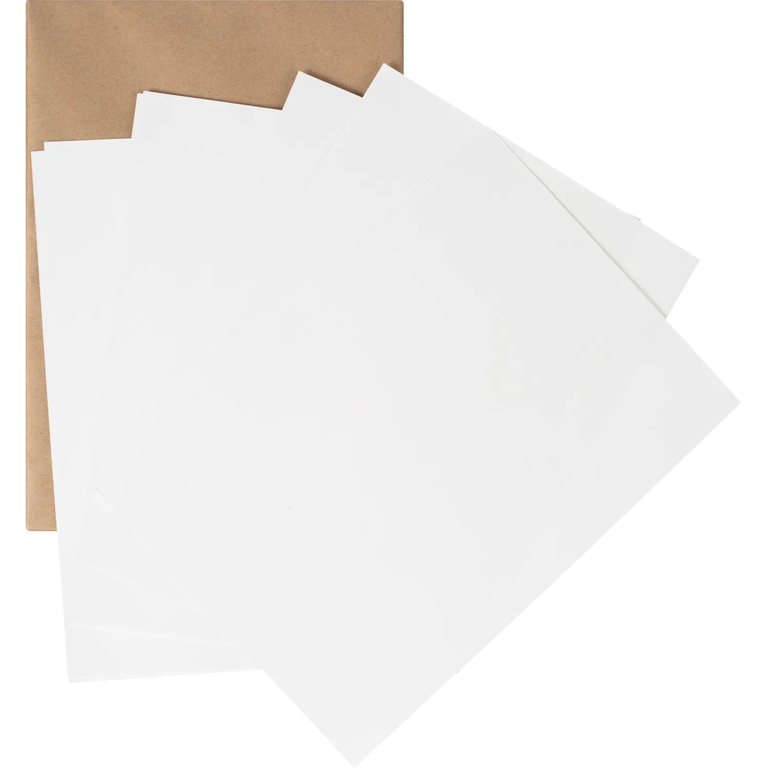 Бумага для акварели в листах Комус Арт А4,200л,блок 180гр, уп.крафт