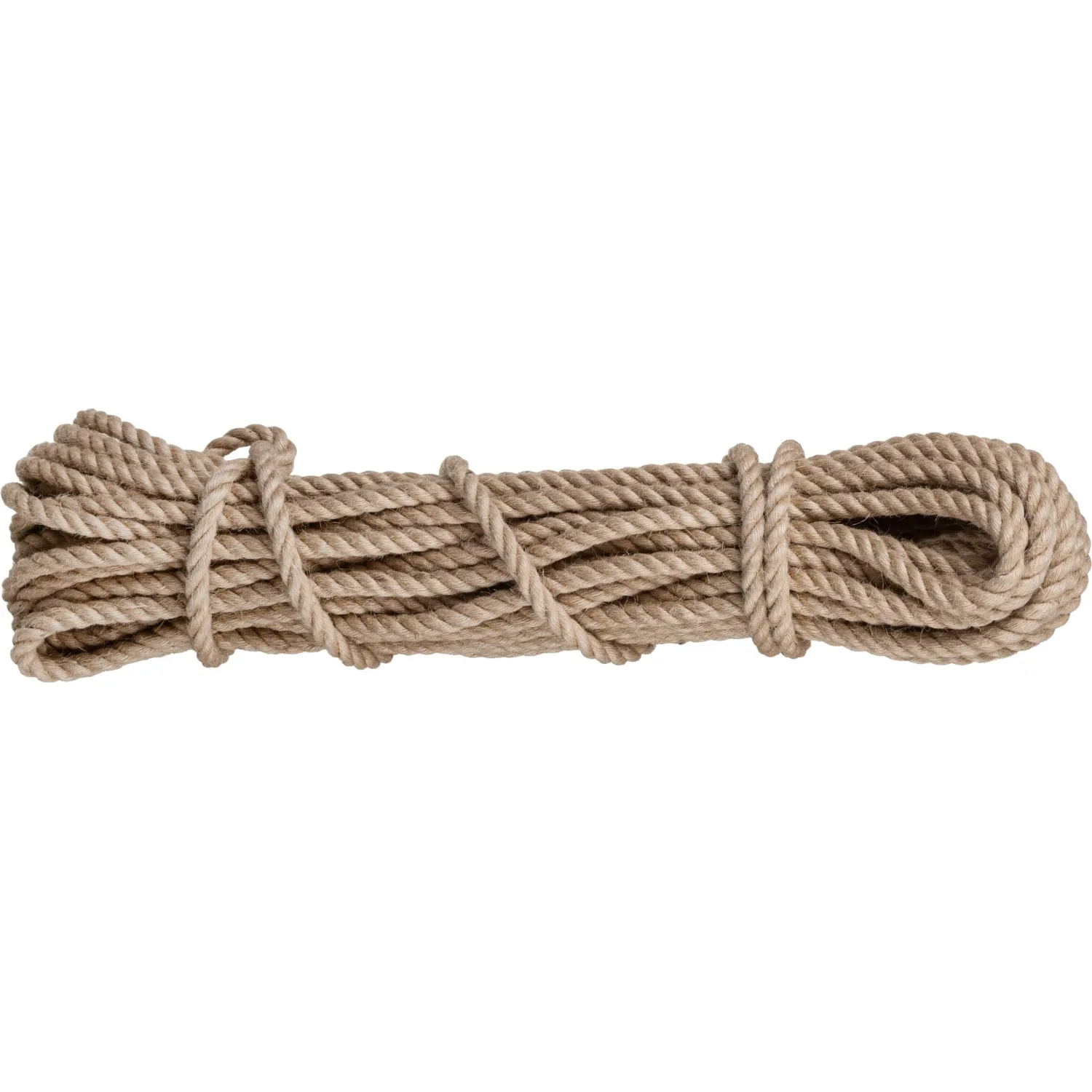 Веревка джутовая 8мм в мотках по 20м Члб