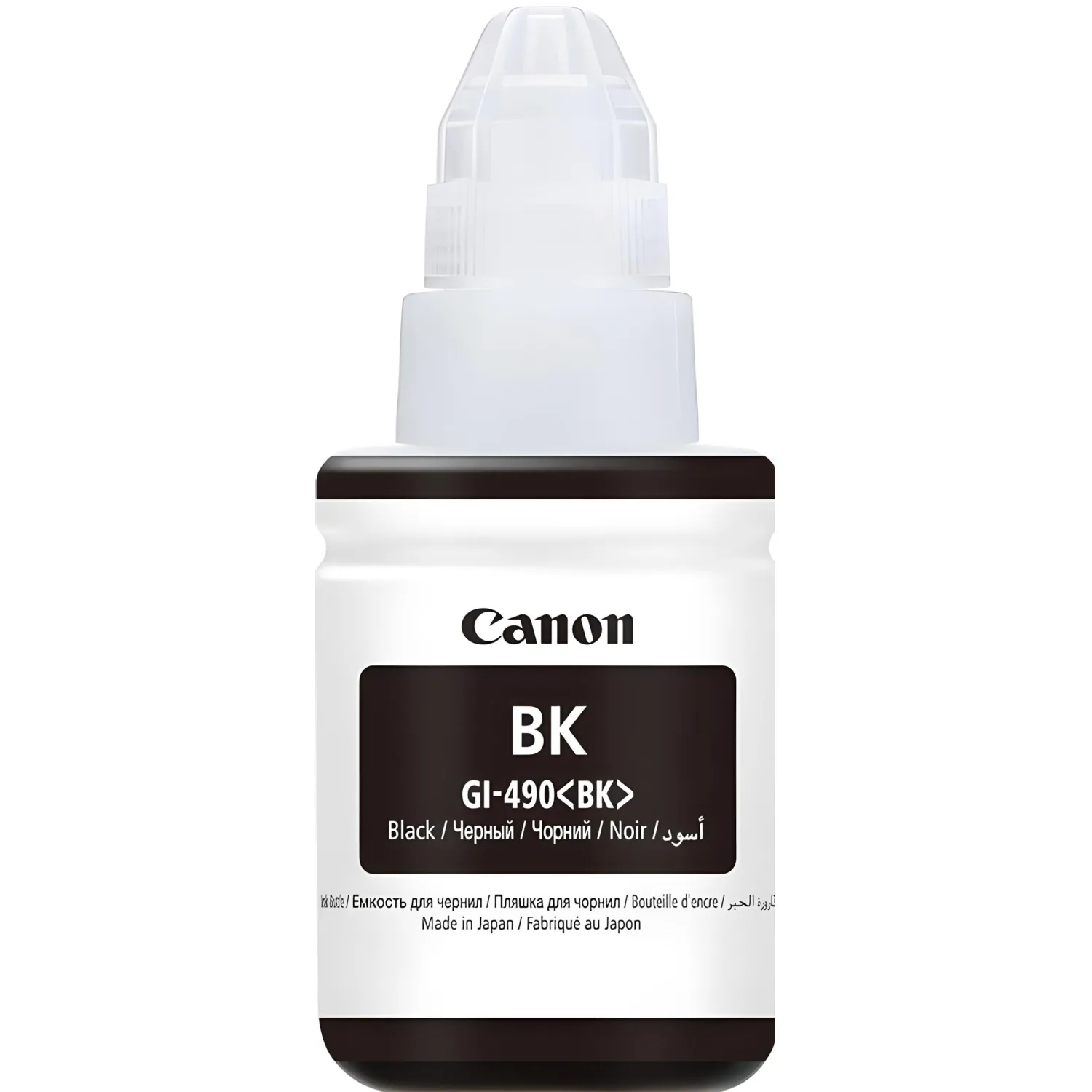 Чернила Canon GI-490BK (0663C001) чер. для G1400/2400/3400