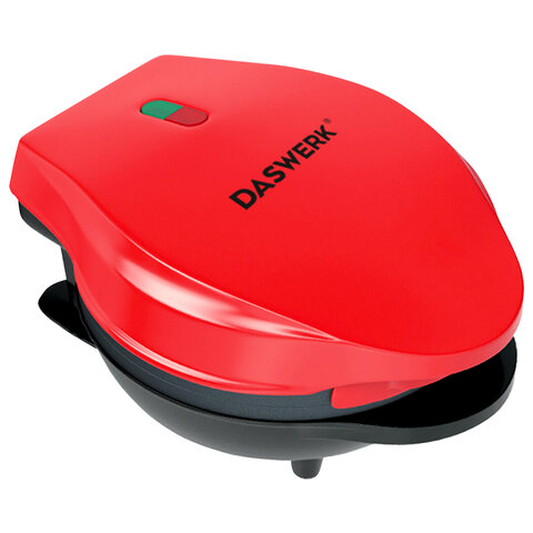 Электровафельница антипригарная для венских и бельгийских вафель, d12,5см, 550 Вт, DASWERK (ДАСВЕРК), WM-2, 455522