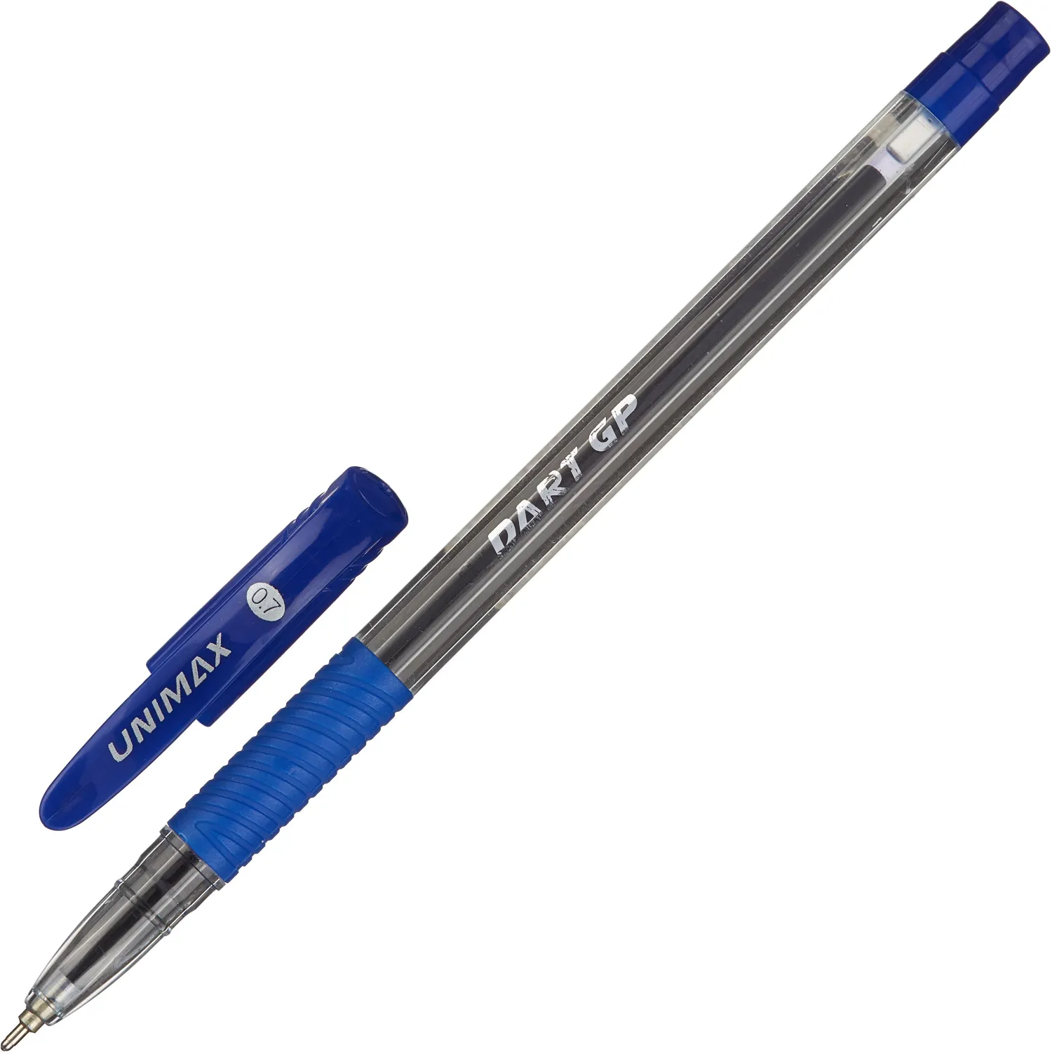 Ручка шариковая неавтомат. Unomax/Unimax Dart GP 0,7мм,син,масл,манж, 722470К