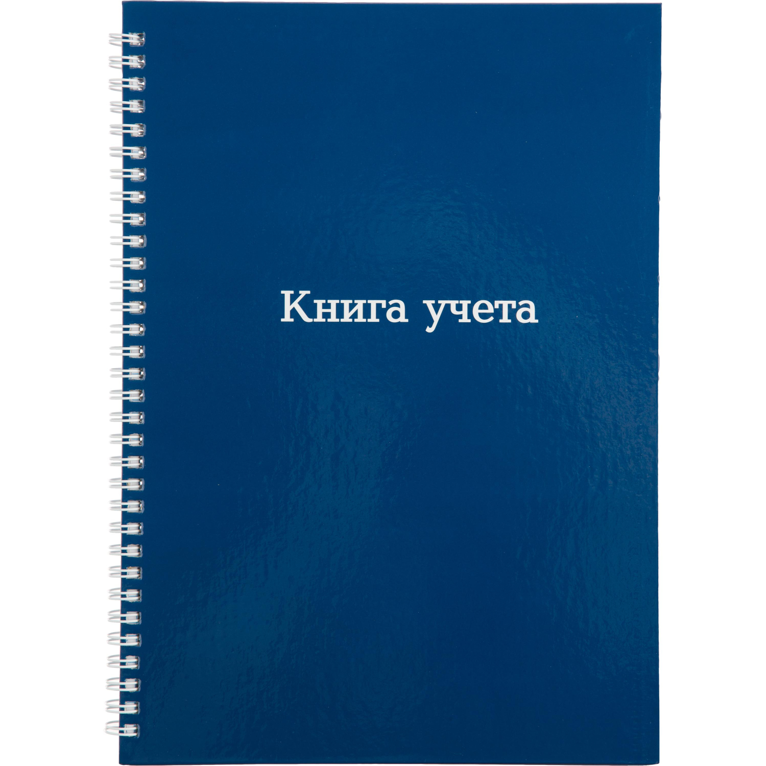 Книга учета Attache А4 96л клетка офсет 7БЦ спираль