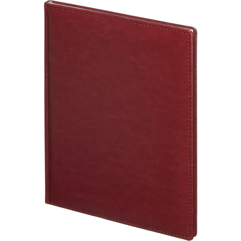 Еженедельник датированный 2026, бордо,А4, 213х265 мм,160 стр,Agenda