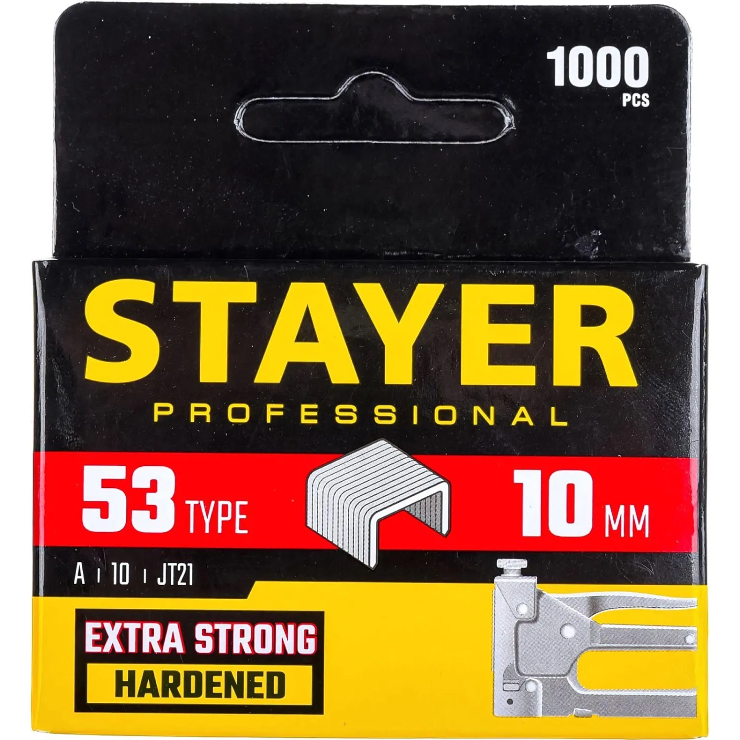Скобы для степлера 10 мм тип 53 1000 шт STAYER 3159-10_z02, 1245099К