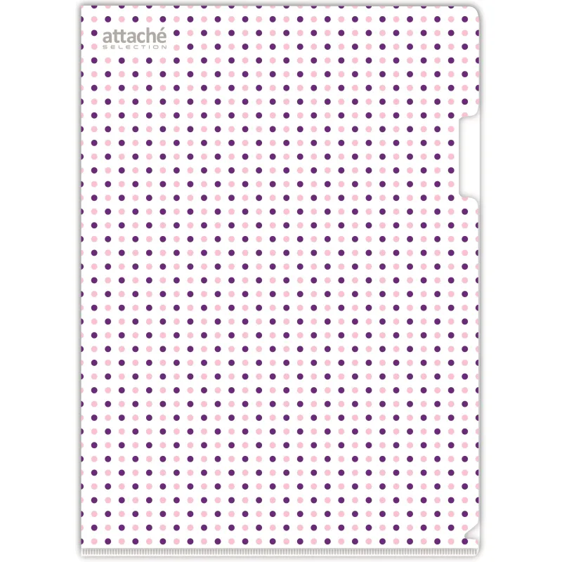 Папка уголок А4, 180мкм,   Flower Dreams  ассорти, 6 шт.уп