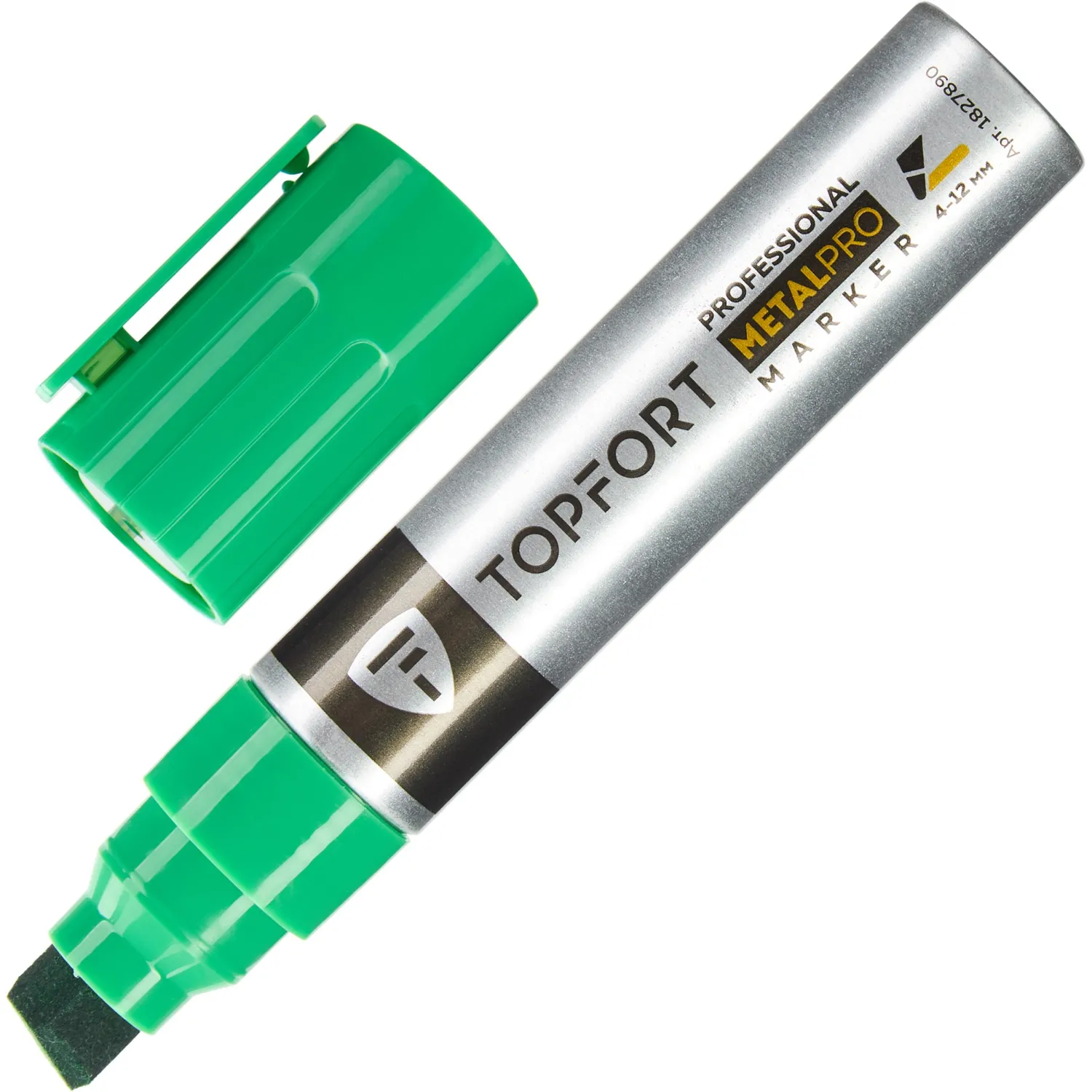 Маркер для металла Topfort MetalPro 4-12 мм зеленый, 1827890К