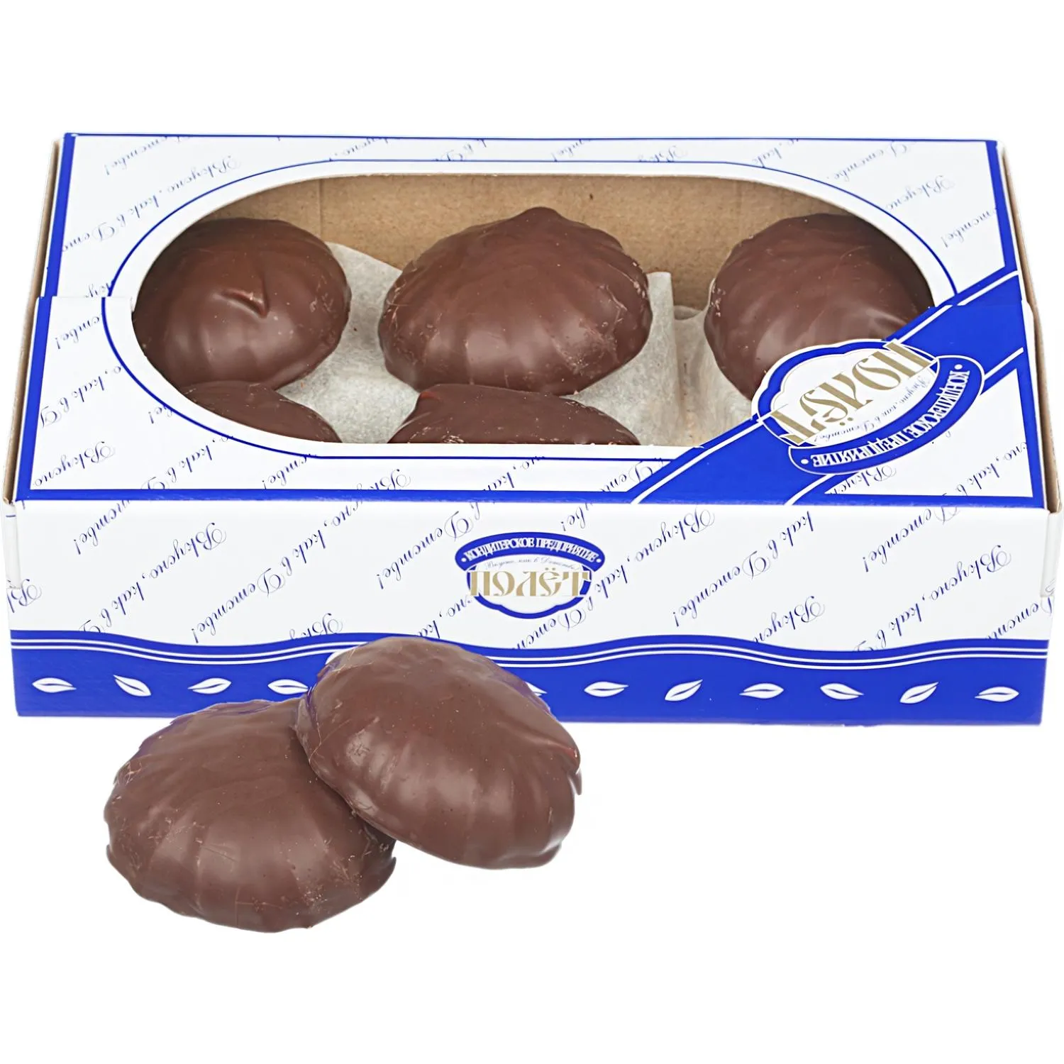 Зефир Полет в темной глазури, 500г, 916992К