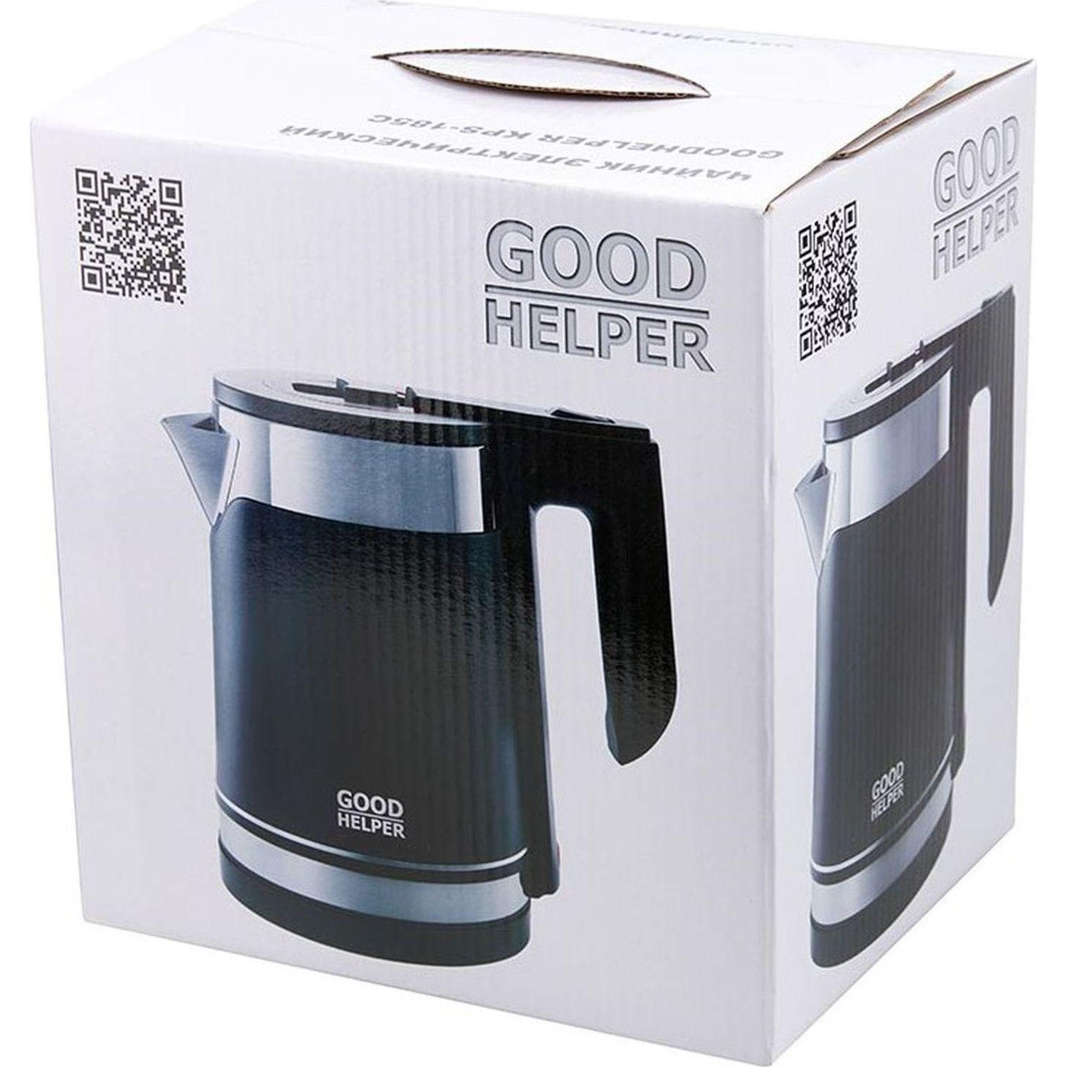 Чайник GOODHELPER KPS-185C, 1,8л., 1800Вт., (черный)