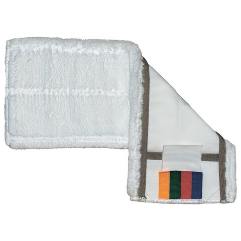 Насадка МОП плоская 40см VILEDA "МикроПур Комби", уши (ТИП УВ) микрофибра, белый, 167297