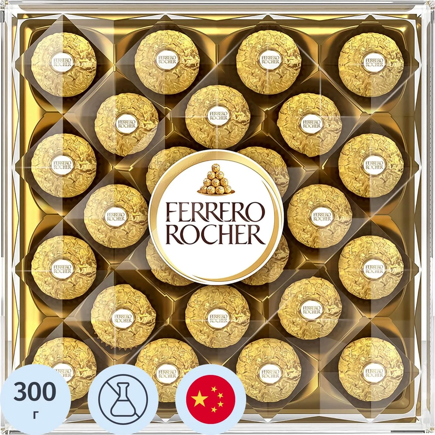Конфеты Ferrero Rocher 300г, 341276К