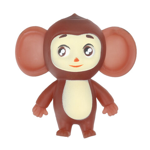 Игрушка-антистресс, тянучка ЧЕБУРАШКА наполнение шарики, блистер СУПЕРЖИМ