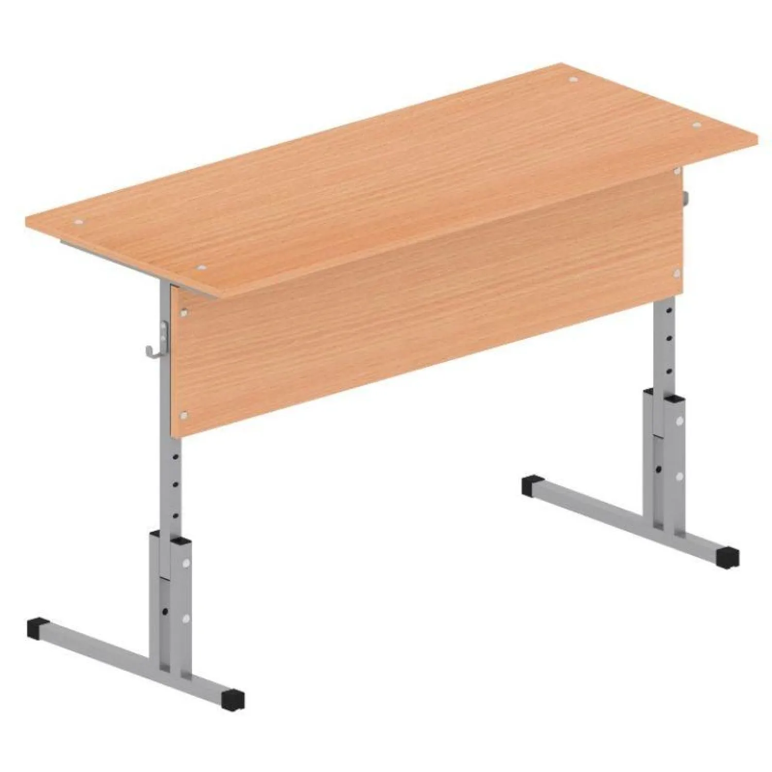 Парта 1L5_А Лицей Лц.КР№5-7 стол ученический 2-м регулируемый по выс. Бук-С