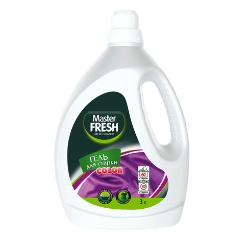 Гель для стирки для цветных тканей 3 л MASTER FRESH "COLOR", С0007897