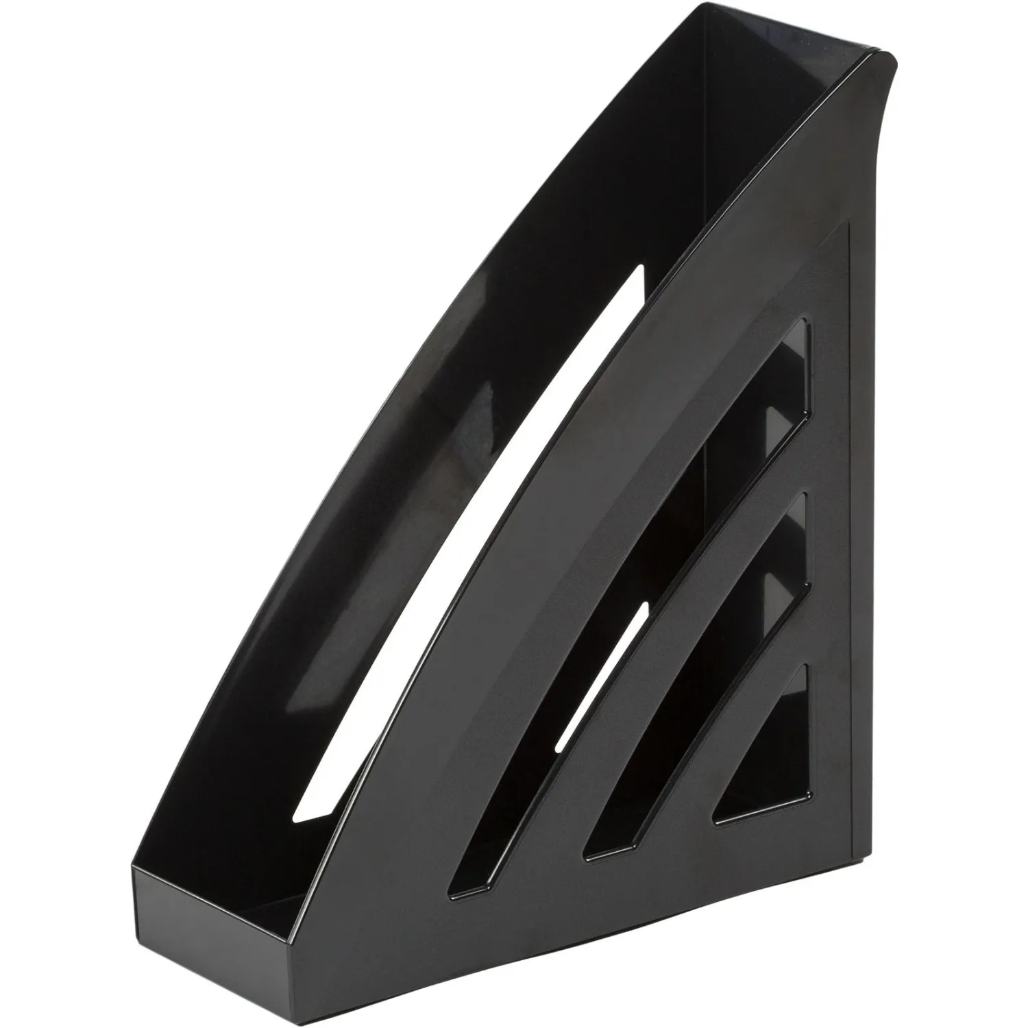 Лоток вертикальный Attache City 90мм черный