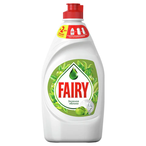 Средство для мытья посуды, 450 мл, FAIRY (Фейри) "Зеленое яблоко", 700422