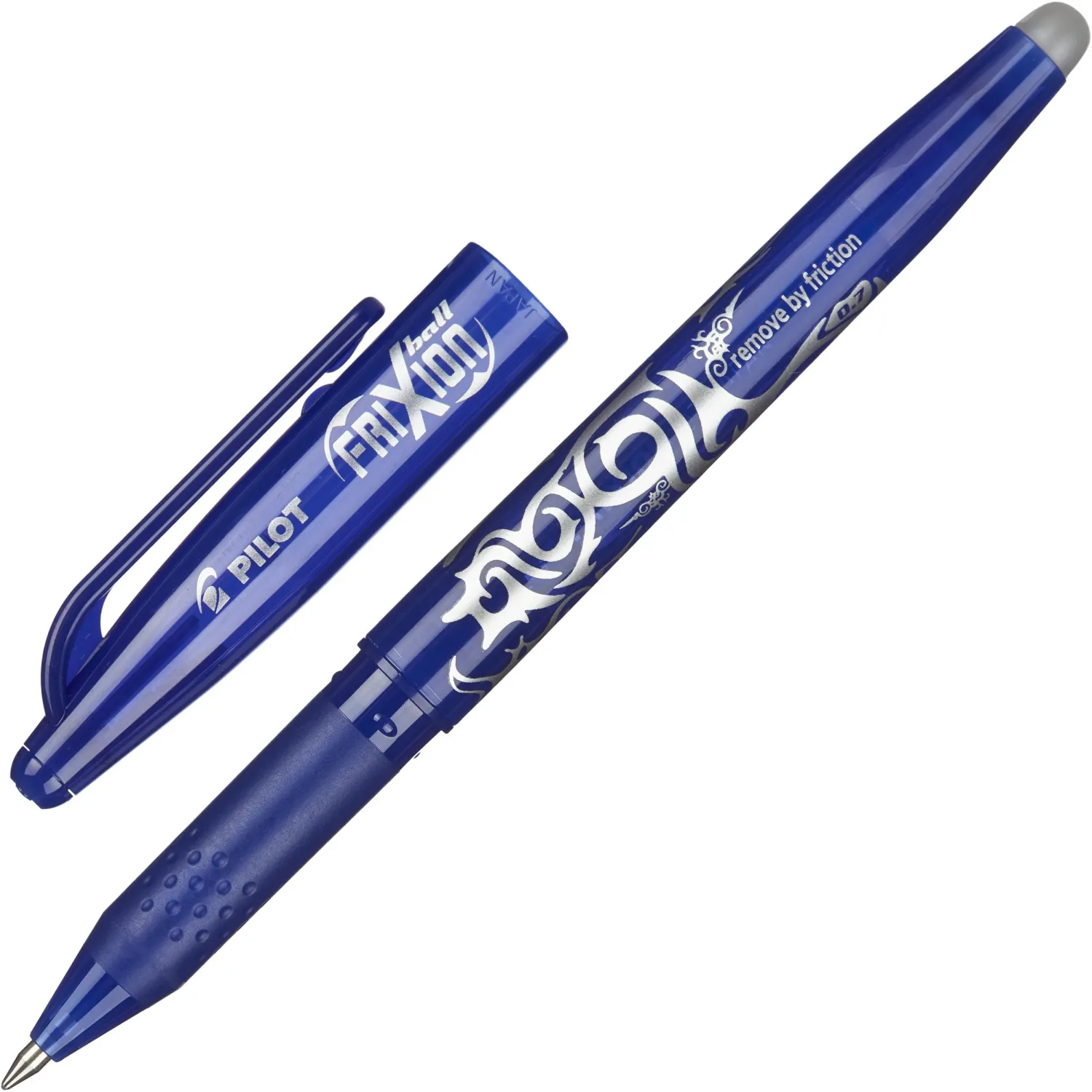 Ручка гелевая PILOT BL-FR7 Frixion резин.манжет синий 0,35мм Япония, 72661К