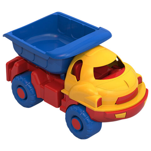 Машина игрушечная САМОСВАЛ "Малыш", пластиковая, 20x9,5x9,5 см, НОРДПЛАСТ, 61