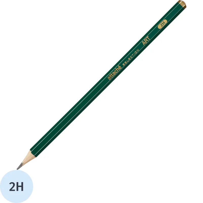 Карандаш чернографитный Attache Selection Art, 2H, шестигр, б/ласт