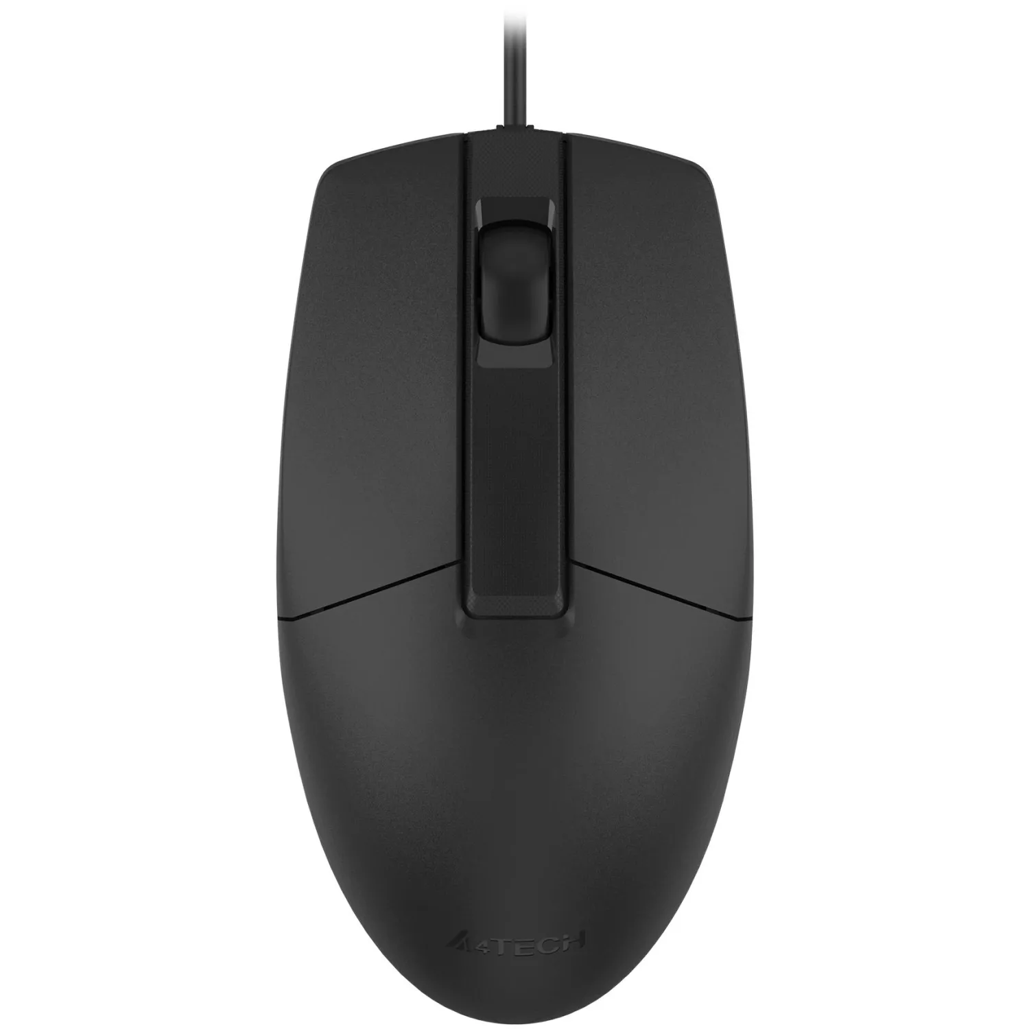 Мышь компьютерная A4Tech (OP-330S (BLACK)) оптическая (1200dpi/3but)