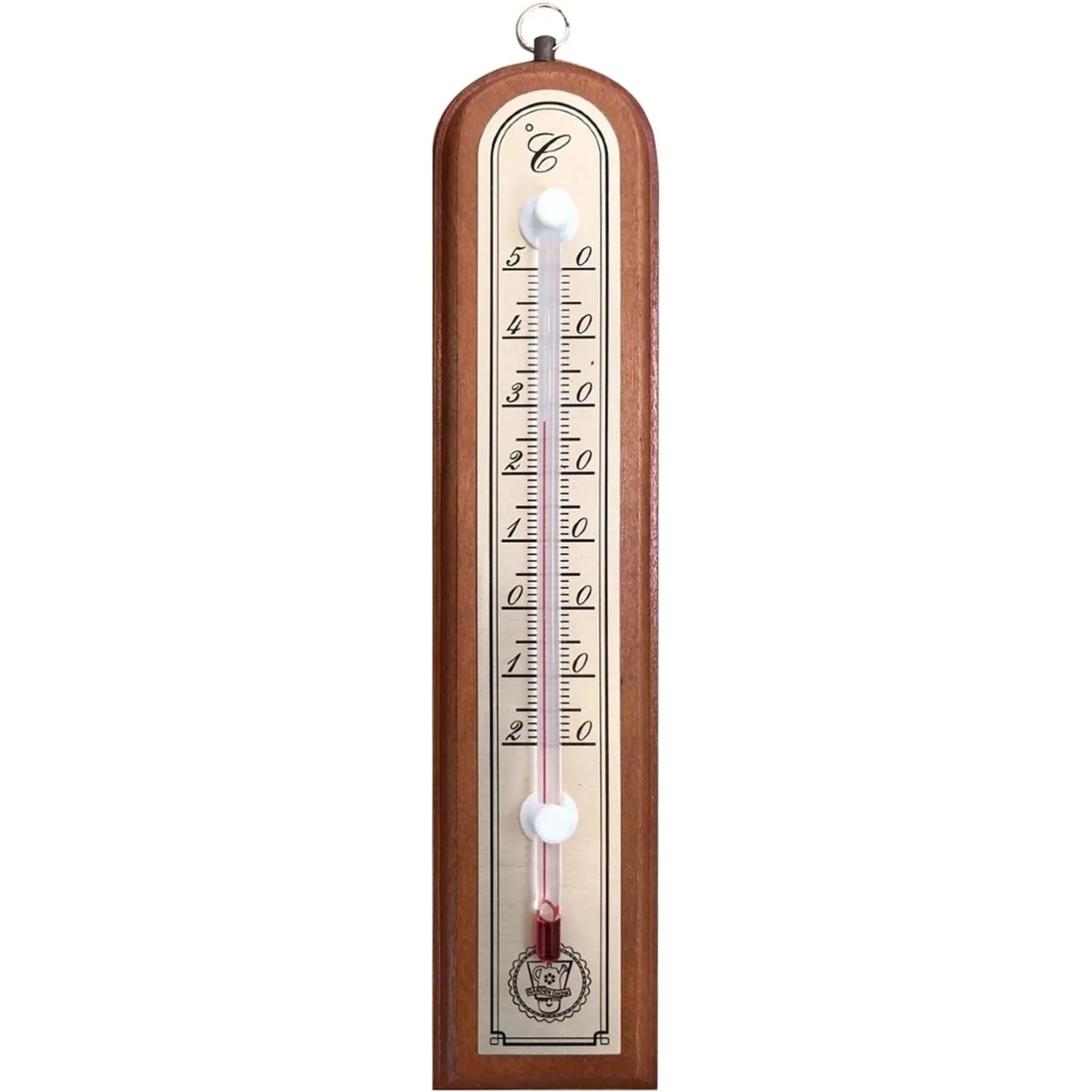 Термометр комнатный 3,9х18,8см., светлое дерево (466106)