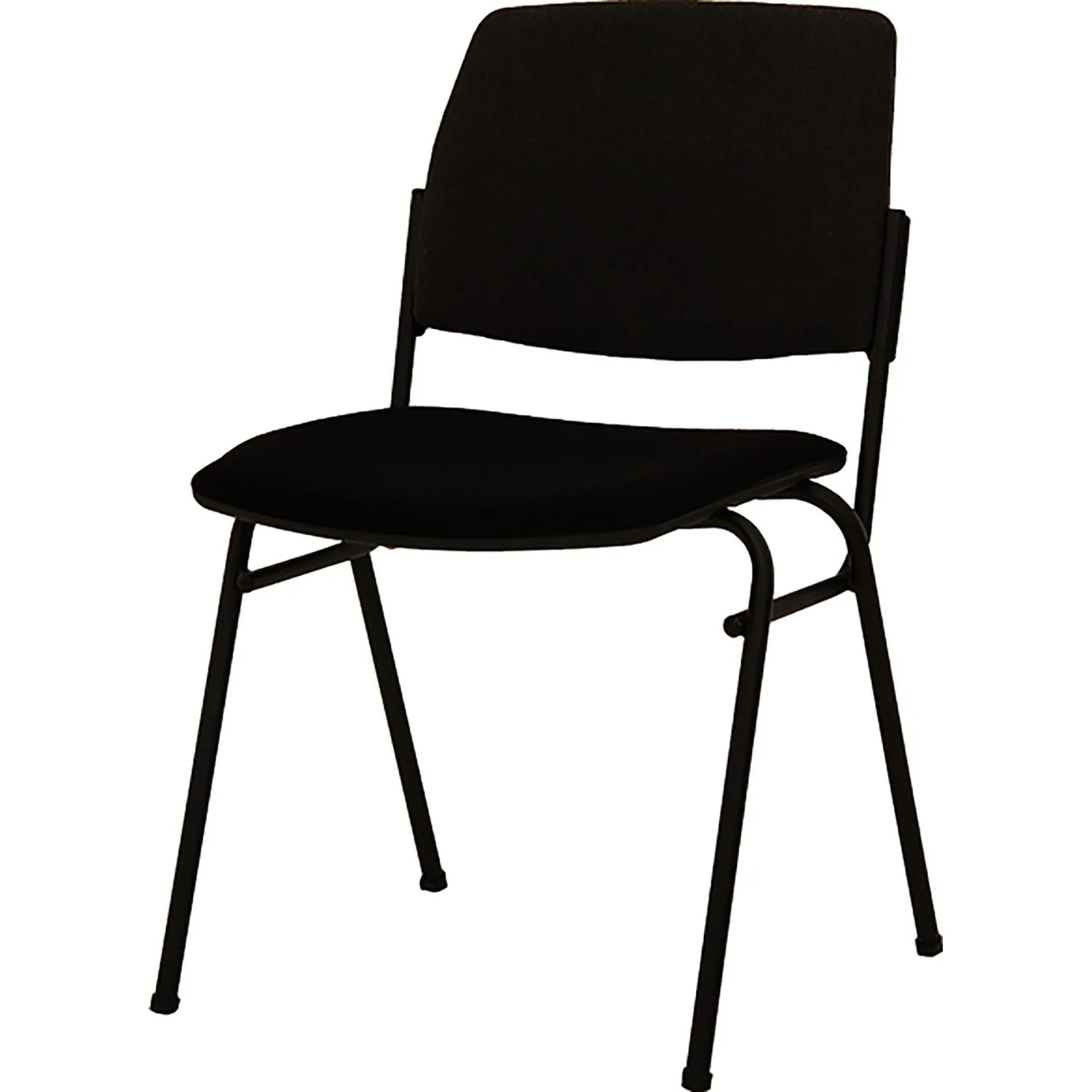 Стул 1L5_UA_ISIT  черный каркас / ткань черная С-11