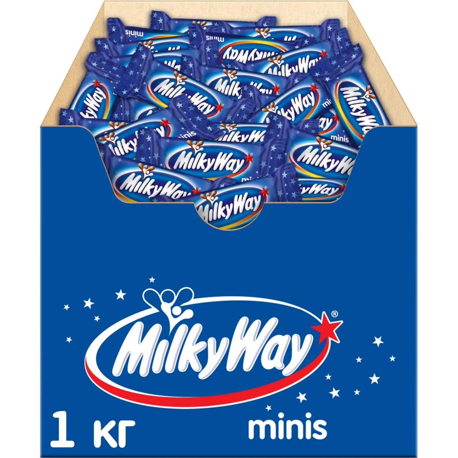 Шоколадный батончик Milky Way Minis, 1кг, 832968К