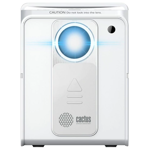 Проектор CACTUS CS-PRC.04WT.WUXGA-A, LCD, 1920x1080, 16:9, 3500 лм, 1000:1, 1,35 кг, серебряный
