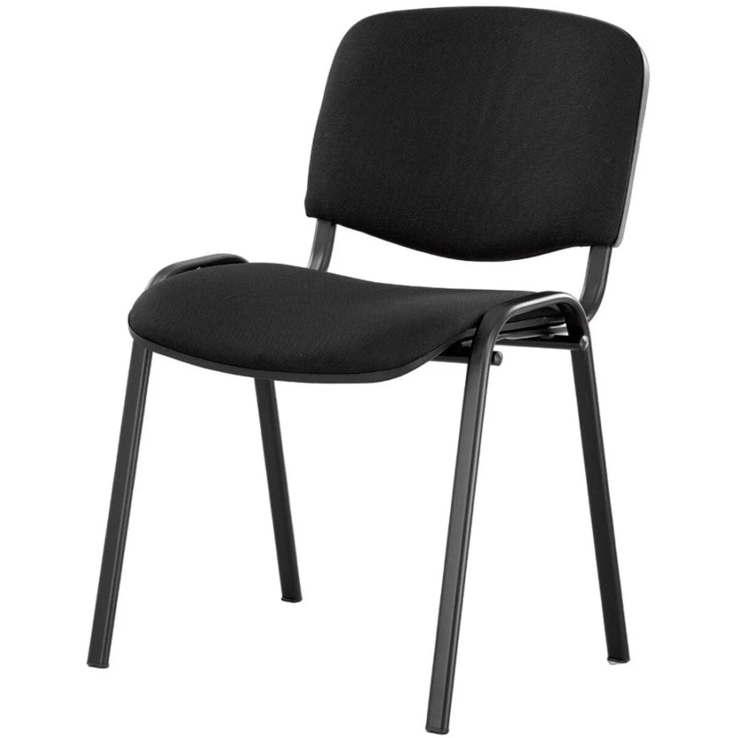 Стул 1L5_UA_EChair Rio(ИЗО/ISO) черн, ткань черная С-11