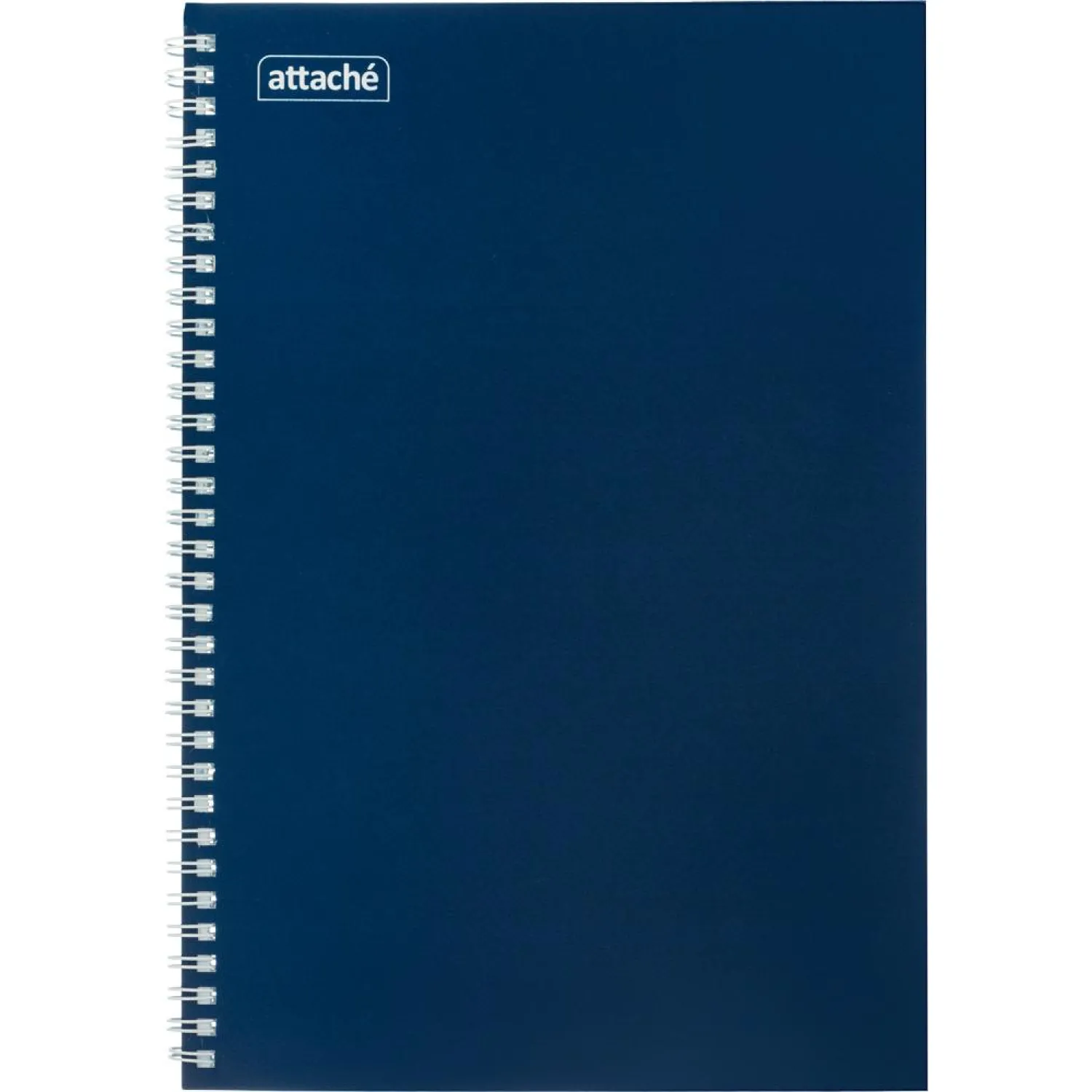 Бизнес-тетрадь А5 80л  ATTACHE, спираль,синий, блок 60г, обложка 215г