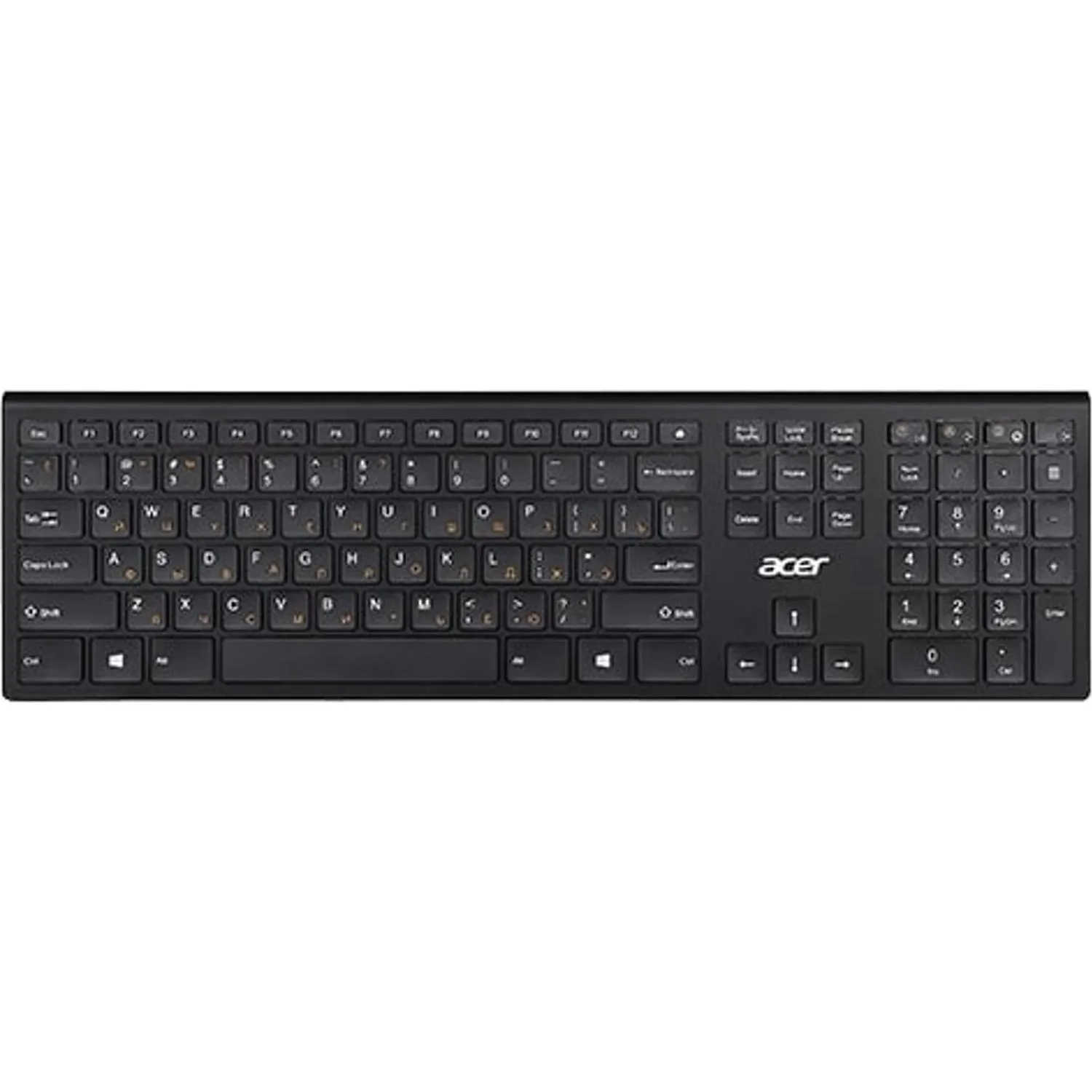Клавиатура Acer OKR020 Wireless, черный