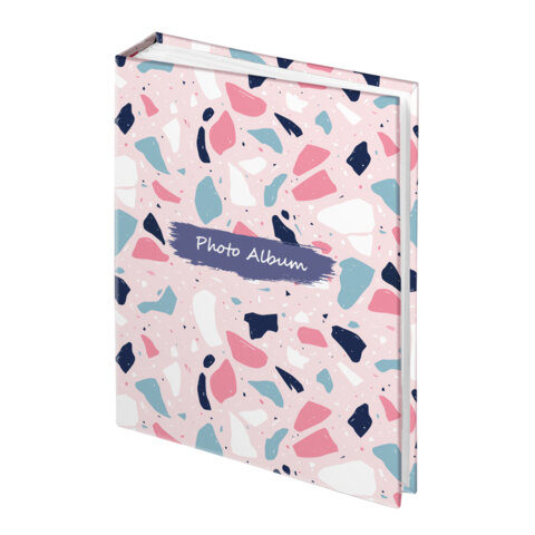 Фотоальбом BRAUBERG на 200 фото 10*15см, твердая обложка, "Terrazzo", 391423