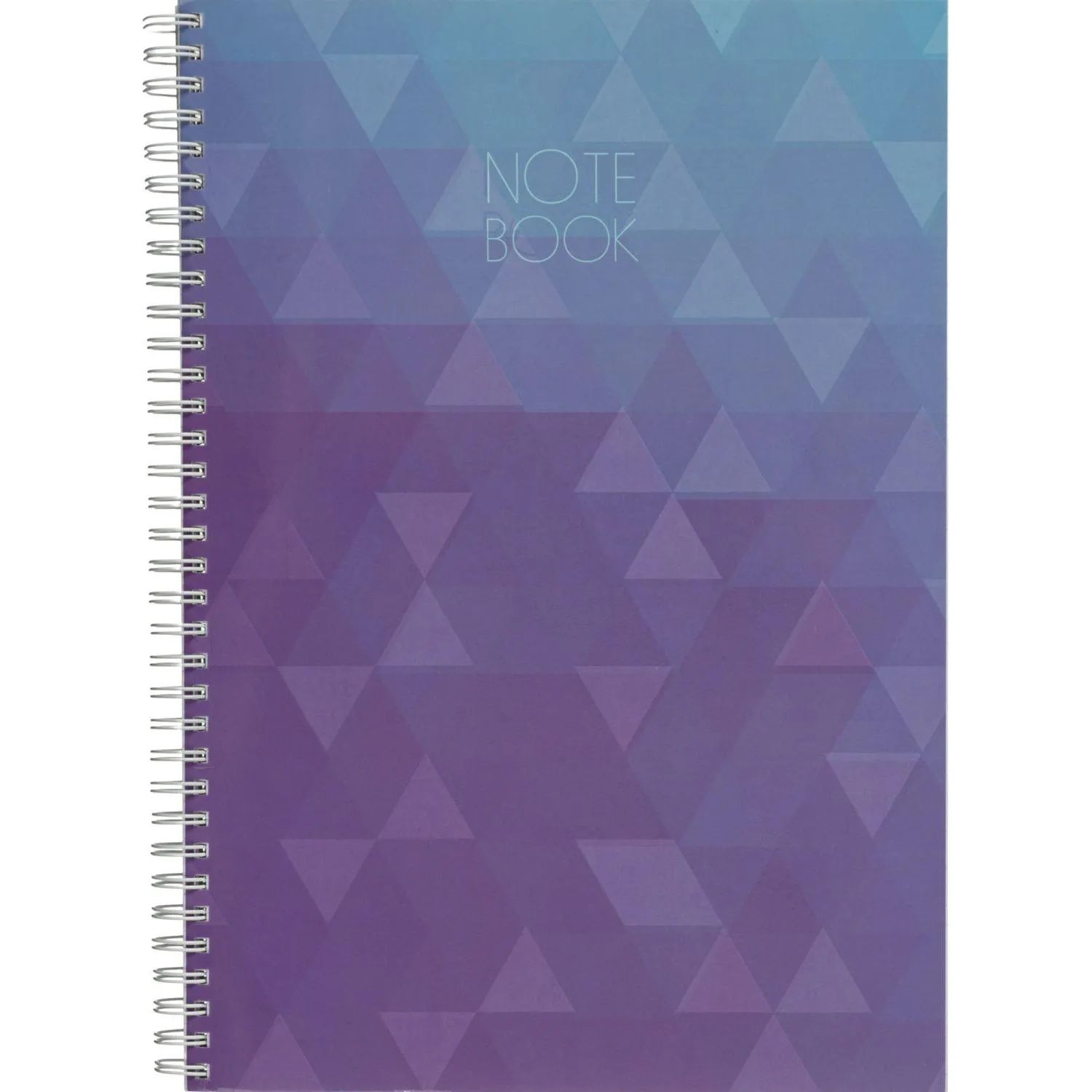 Бизнес-тетрадь Attache Cristal,120л,клет,А4,спир,обл.мел.карт