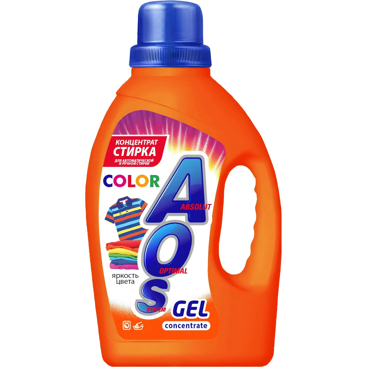 Гель для стирки AOS Color 1,3кг, 1462073К
